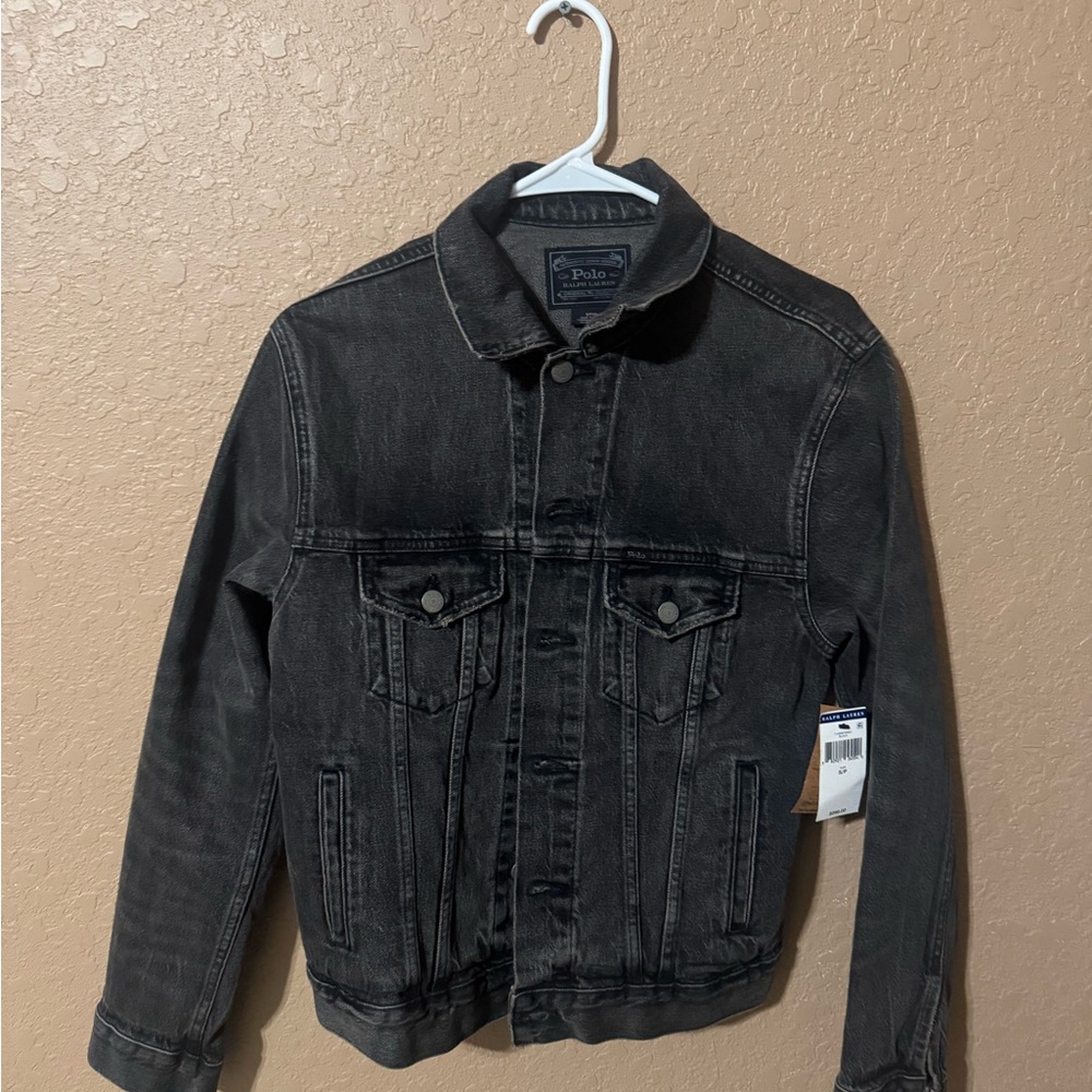 Polo by Ralph Lauren Men's Black Denim Jacket